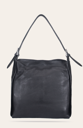 Women's Black Carla Studded Hobo Handbag Black