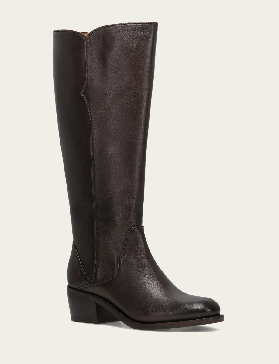 Women's Dark Brown Carson 2 Piping Tall Boot Dark Brown