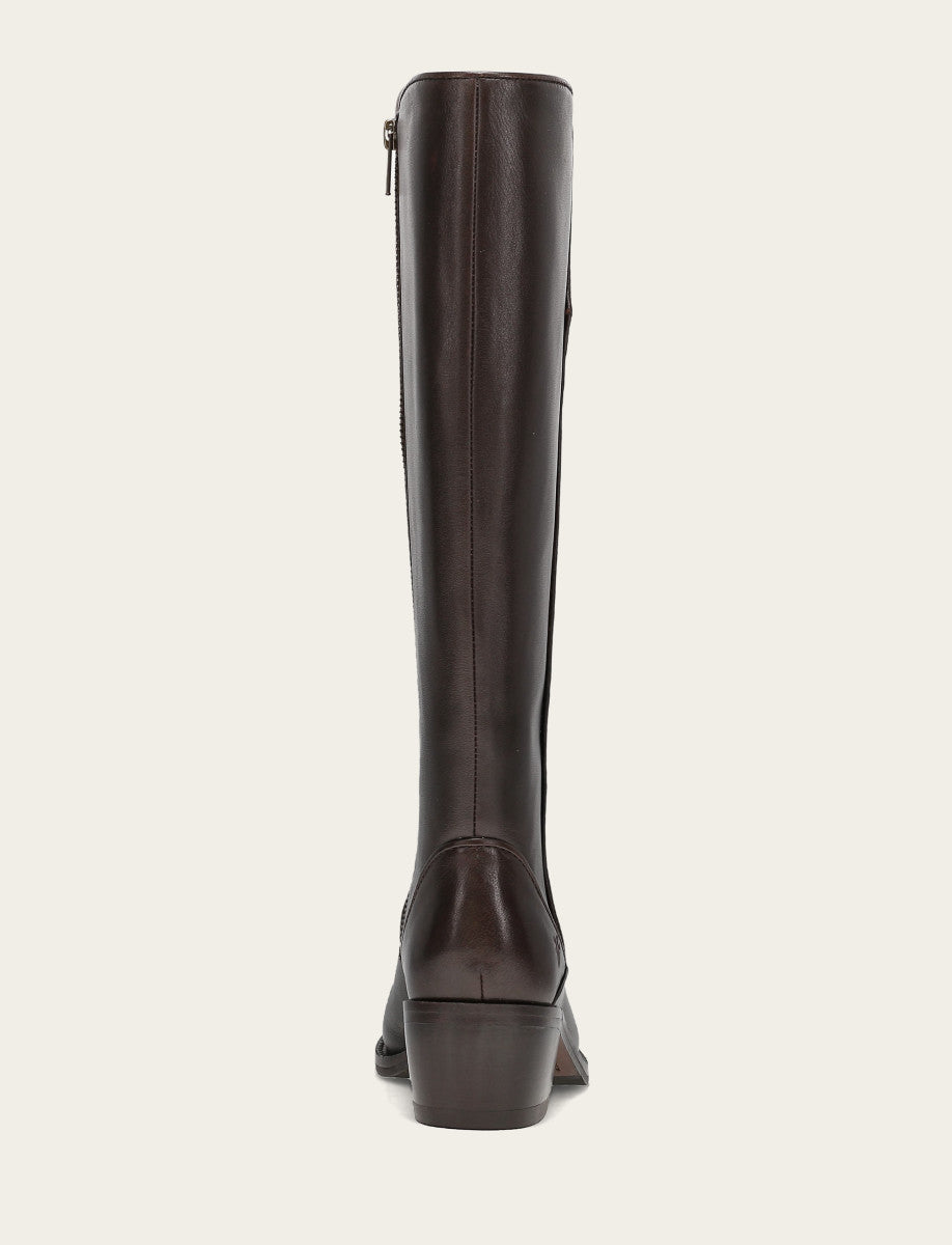Women's Dark Brown Carson 2 Piping Tall Boot Dark Brown