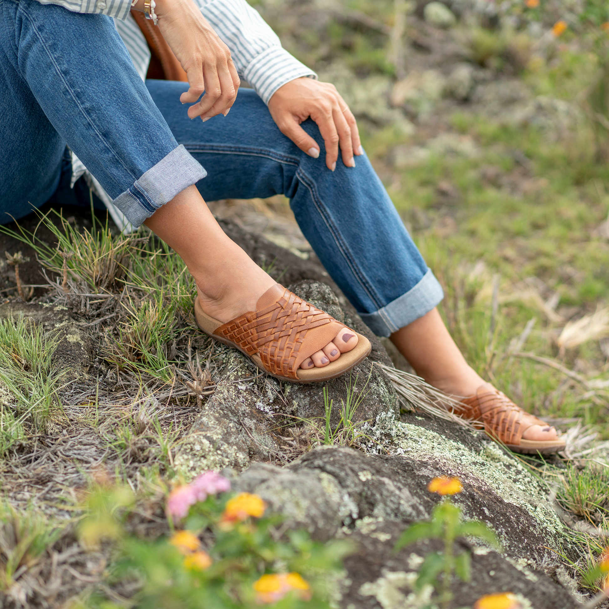 Taos Footwear Guru Sandals with Bunion Coverage