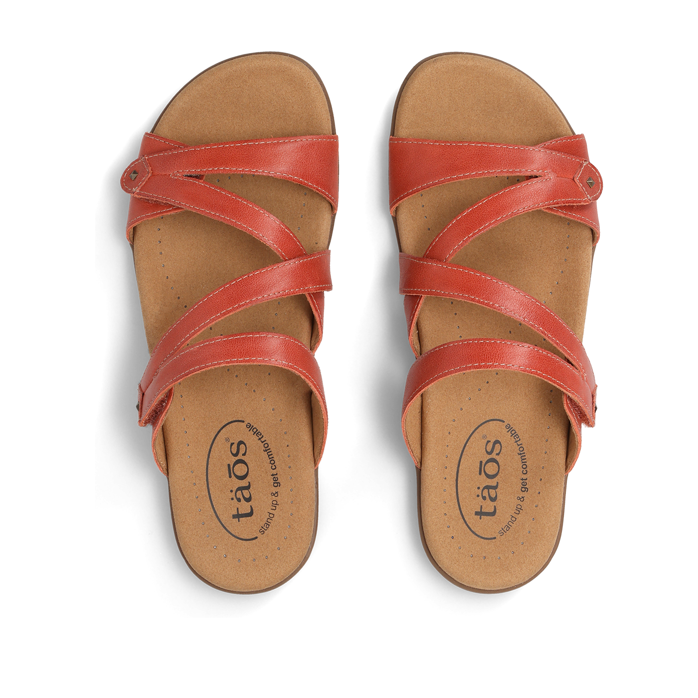 Taos Footwear Double U Lightweight Leather Sandal