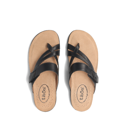 Taos Footwear Perfect Lightweight Leather Sandal