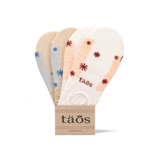 Taos Footwear No Show Stars and Stripes Socks