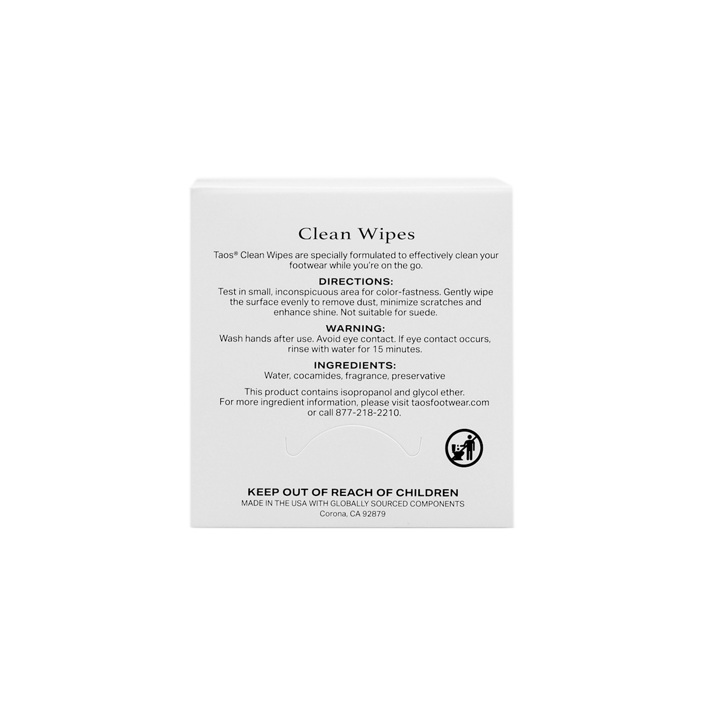 Taos Footwear Footwear Wipes